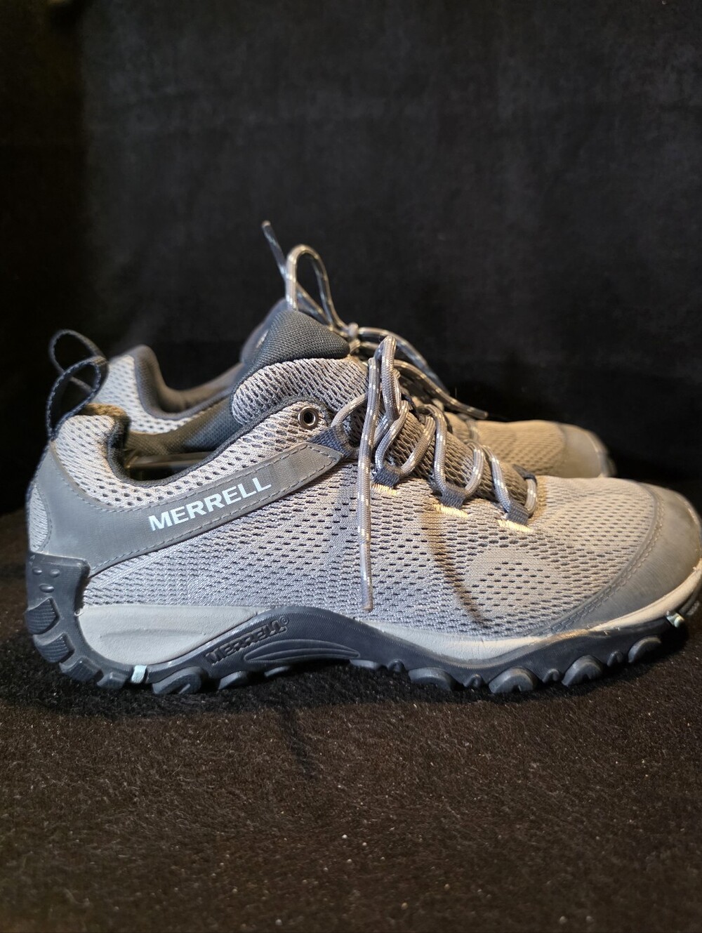 Merrell Men's Gray Trail Running Shoes Size 8.5 - Picture 7 of 9